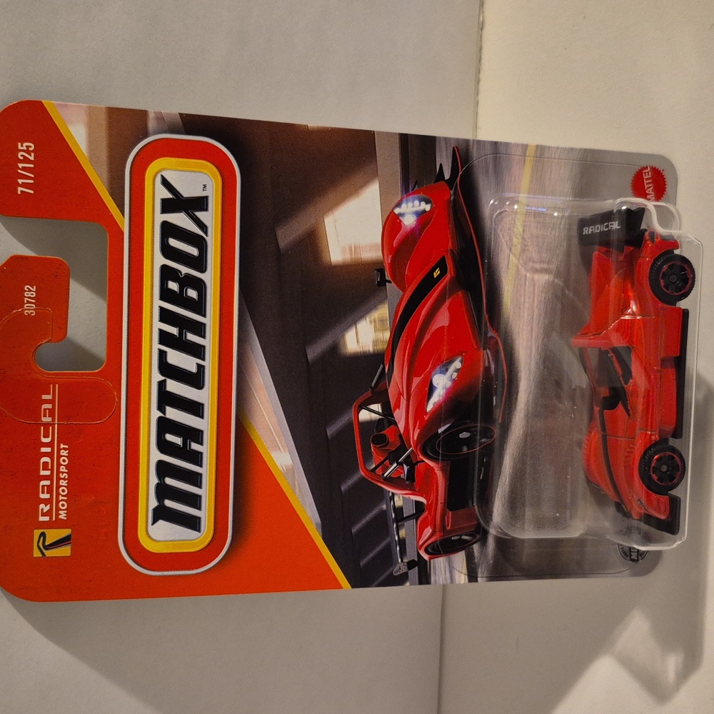 1D2  Matchbox  Radical SR3 XXR shipping protector